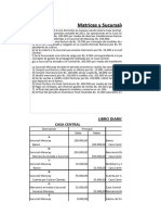 Ejercicio de Matrices y Sucursales Contab IV