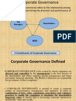 Corporate Governance Defined