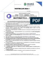 UVA 2024.1 - Matematica