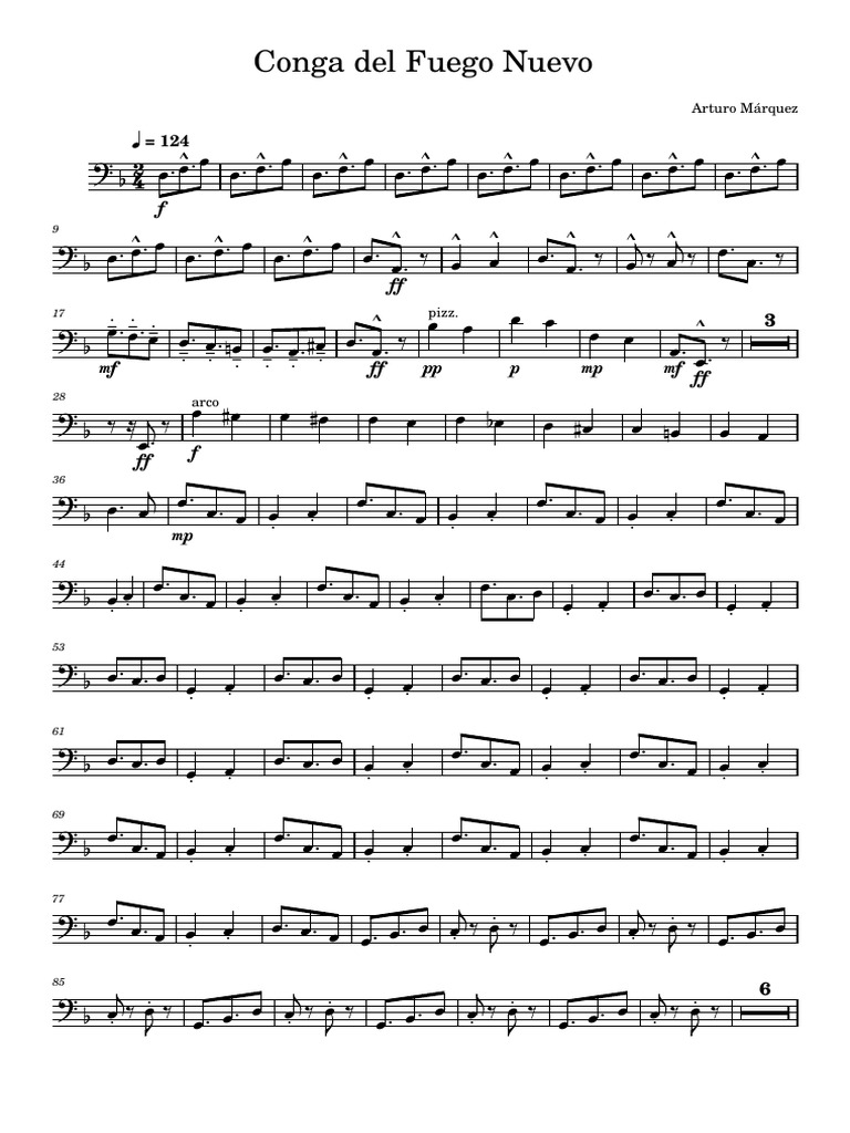 Conga Del Fuego Nuevo PDF