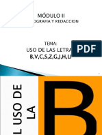 Usos de Las Letras