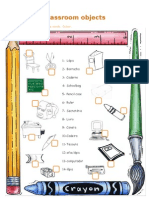 Classrom Objects - Worksheet