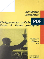 Les Dirigeants Dafrique Noire Face Leur Peuple (Seydou Badian) (Z-Library)