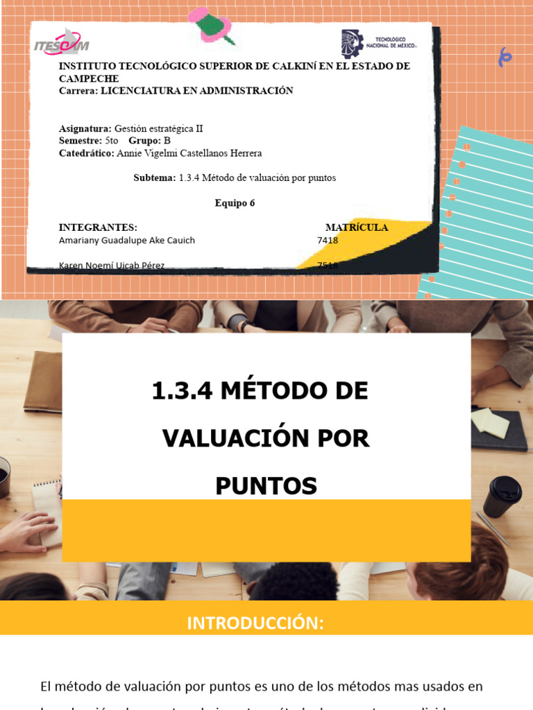 Método de Valuación por Puntos en Puestos | PDF | Valoración (Finanzas