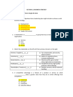 Section 1.2 Business Strategy