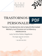 Trastornos de La Personalidad