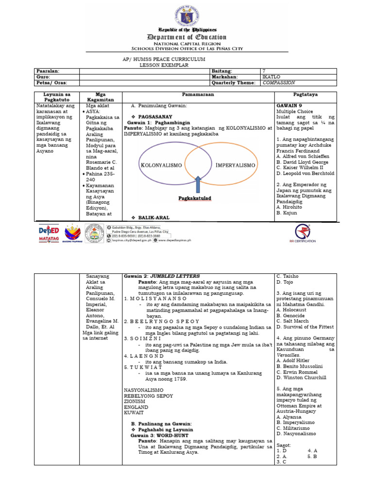 HS7 Week4 Peacecur | PDF