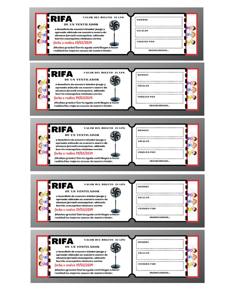 Rifa Kinder | PDF