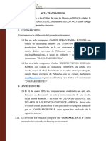 Acta Transacional Carlos Parra