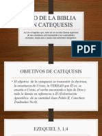 Uso de La Biblia en Catequesis