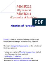 Kinetics of Particles - 1