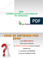 Capacitación BPM - Saneamiento