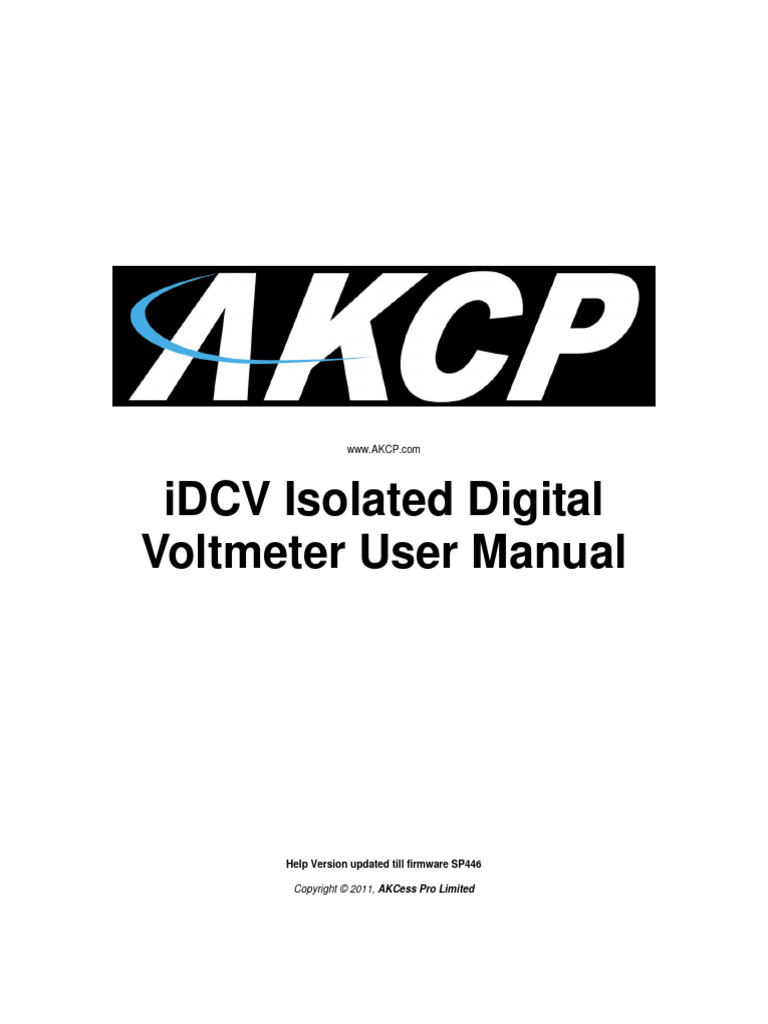 Notas Sobre Isolated Digital Voltmeter Manual | PDF