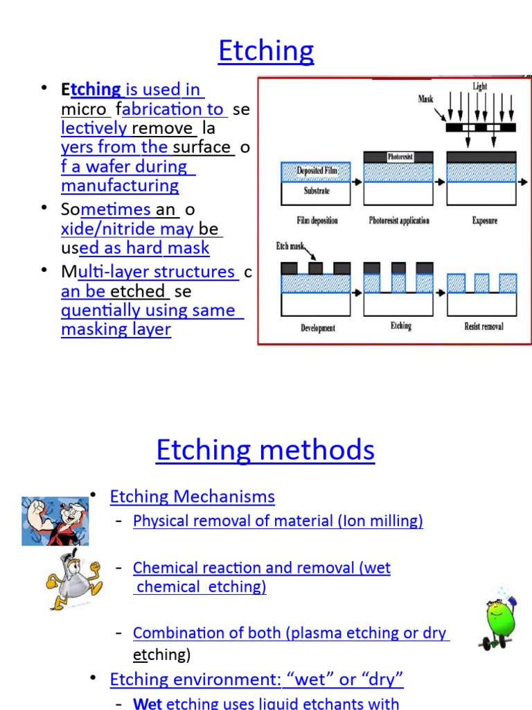 VLSI M5 Etching Layout PDF Cmos Sputtering