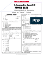 Solved Quantitative Aptitude Paper of Bank P.O