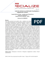 Influência Da Iluminação de Exteriores Na Valorização Do Paisagismo e Equipamentos Urbanos