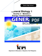 GeneralBiology1 Q2 M2 Energy-Transformation v5