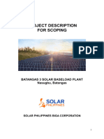Batangas Solar Farm PDS Draft