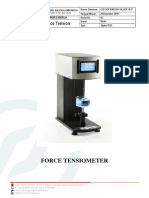 Sop - Biolin - Tensiometer Sigma 703D