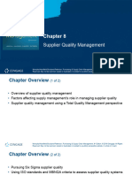 Chapter 08 Supplier Quality Management XXX