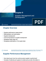 Chapter 09 Supplier Management and Development XXX