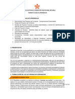 Guía de Aprendizaje Comportamiento Emprendedor