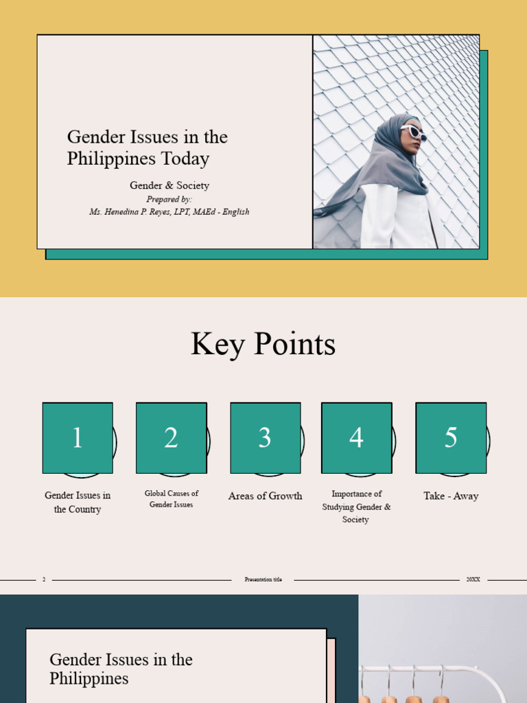 Gender Issues in The Philippines Today | PDF | Gender Inequality ...
