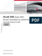 SSP 668 Audi A8 Type 4n Driver Assistance Systems