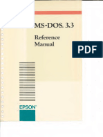 Manual Ms-Dos 3.3