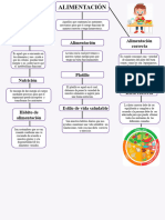 Mapa Conceptual de La Alimentacion