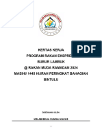 Kertas Kerja Kelab RM Bubur Lambuk 2024