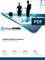 GRUPO ACMS Consultores: Auditoría SMETA SEDEX 4 Pilares