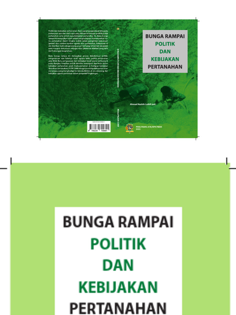 Luthfi 2021. Bunga Rampai Politik Dan Kebijakan Pertanahan (Final Share ...