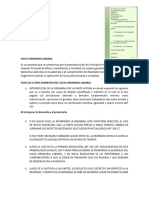 Desarrolo Del Juicio Ordinario Laboral para Exposicion