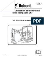 Manuel Utilisateur Bobcat E17