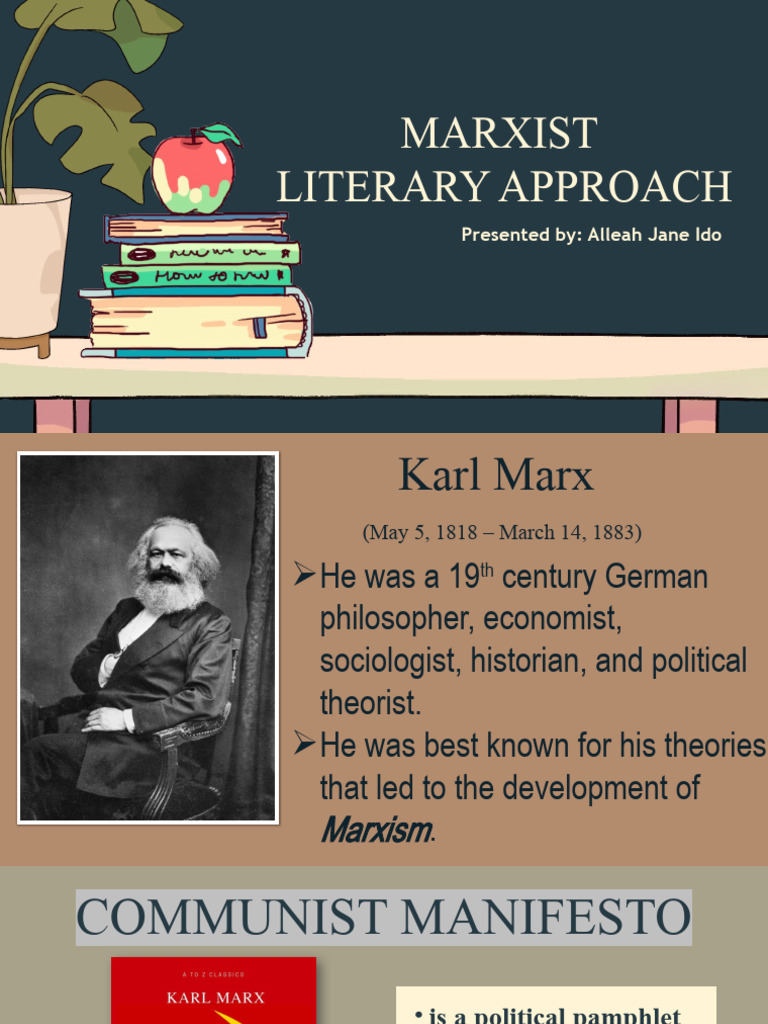 Marxist Literary Analysis Guide | PDF | Politics