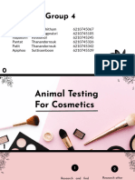 Animal Testing For Cosmetics