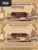 The Laguna Copperplate Inscription ANALYSIS PAPER | PDF | Spanish ...