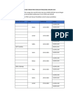 Jadwal Pelaksanaan Kegiatan Sekolah Penggerak Januari 2023