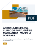Apostila Completa Curso de Portugues e Matematica Marinha Do Brasil
