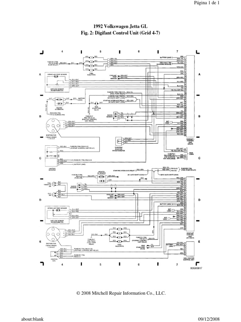 DGM VW Jetta 1.8 Digifant 92 | PDF