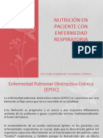 Nutrición en Paciente Con Enfermedad Respiratoria