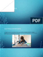 Lectura Extensiva