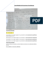 Ejemplo Gujarati Modelo de Ecuaciones Simultáneas