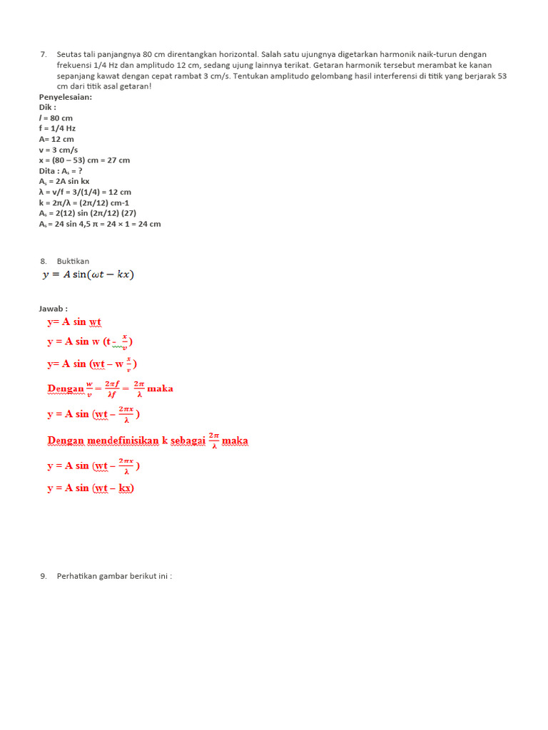 Gelombang Bunyi Dan Cahaya Pdf
