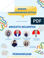 Hukum Termodinamika Ketiga - Kel 5 KIMFIS