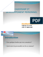 Cours de Leadership Et Developpement Personnel