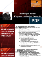 Materi Bimtek Coklit Pantarlih Manual