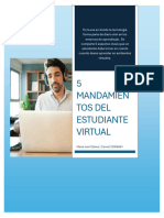 5 Mandamientos Del Estudiante Virtual