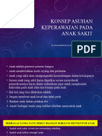 Konsep Asuhan Keperawatan Pada Anak Sakit